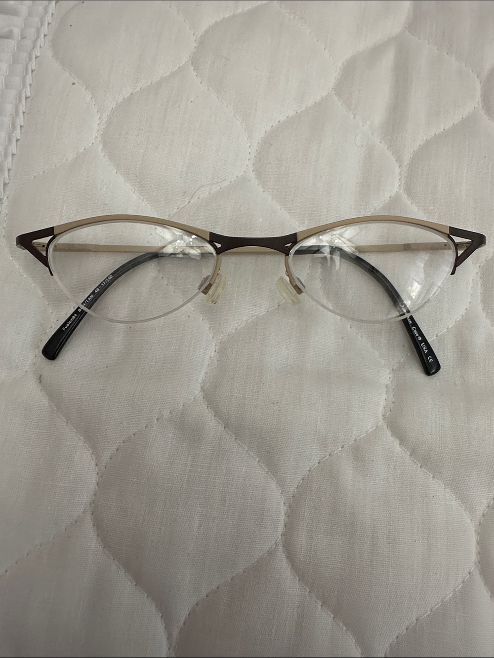 Jonathan Cate USA Black Eyeglass Temples
